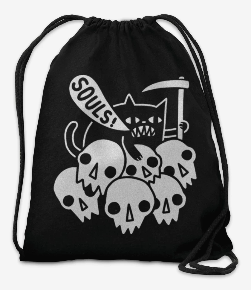 Mochila Gatito de la muerte 02