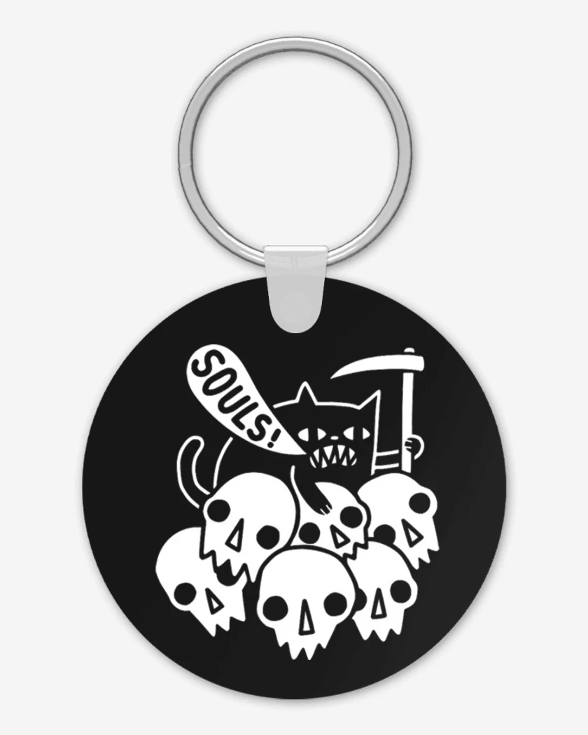 Llavero Gatito de la muerte 02