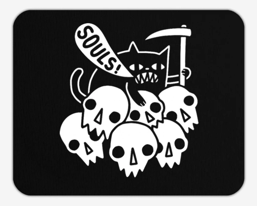 Mousepad Gatito de la muerte 02