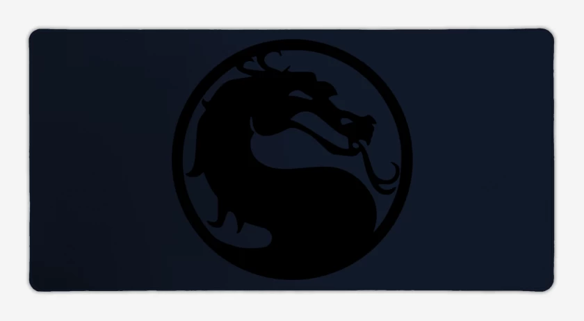 Mouse pad Gamer Azul Marino de Mortal Kombat