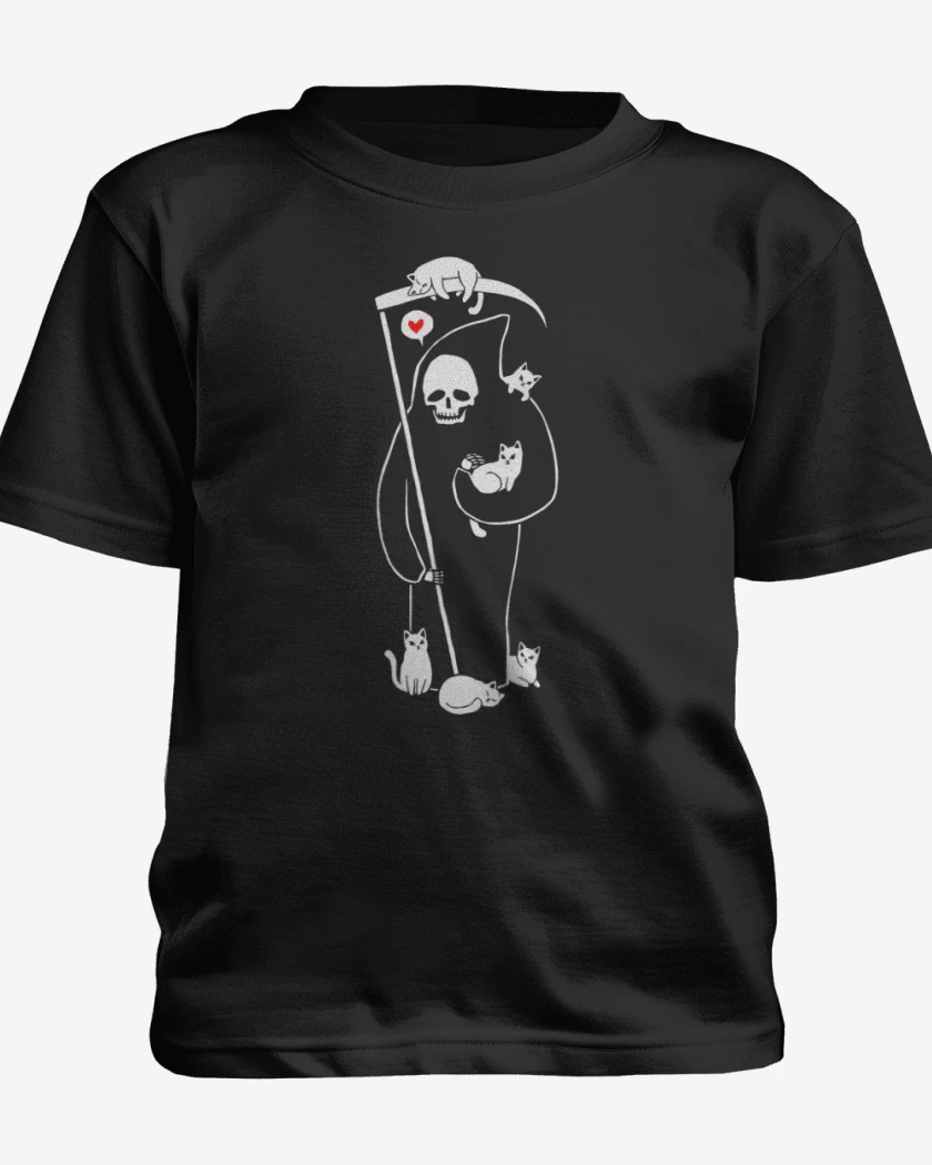 Polera de niño Gatito de la muerte 03