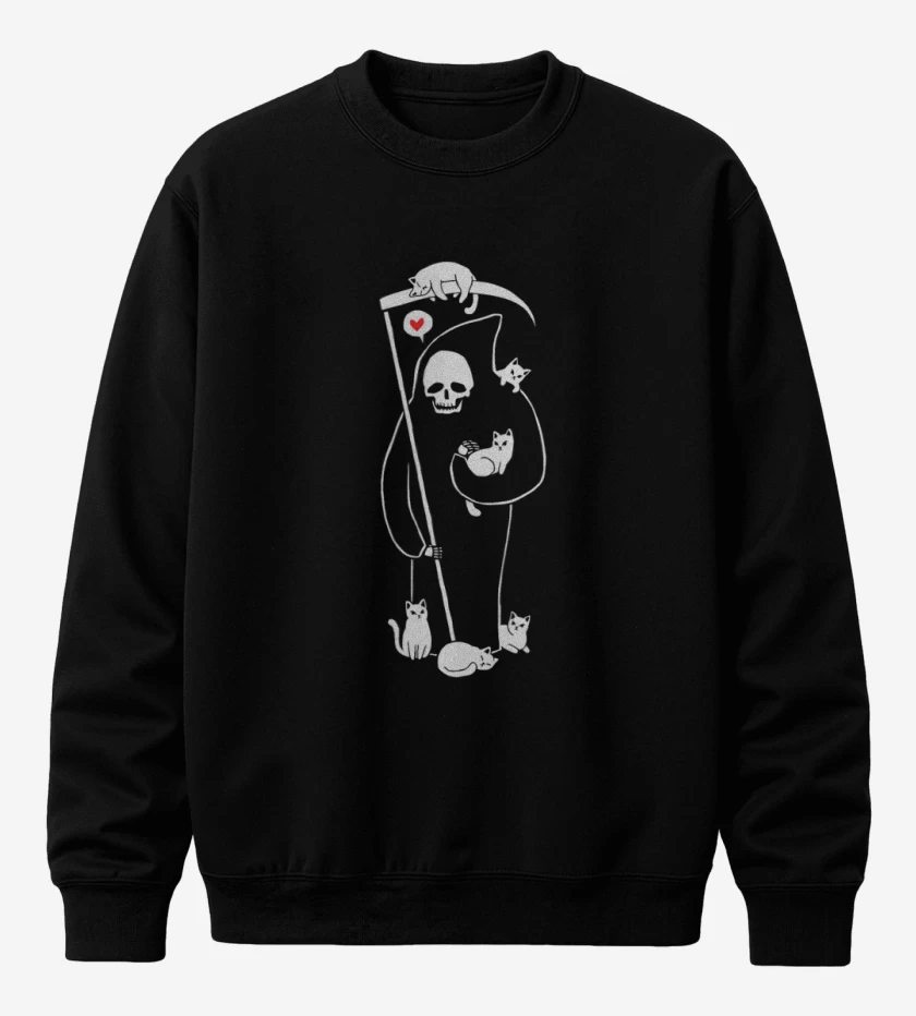 Poleron polo Gatito de la muerte 03