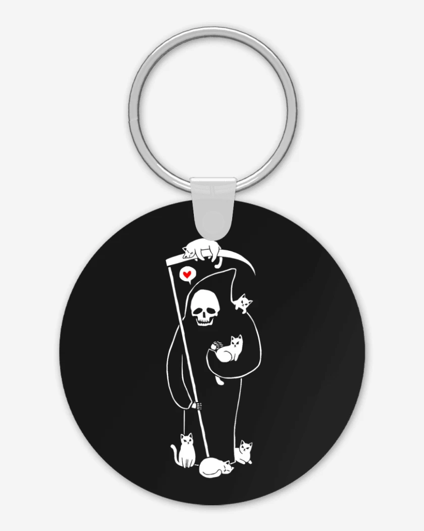 Llavero Gatito de la muerte 03