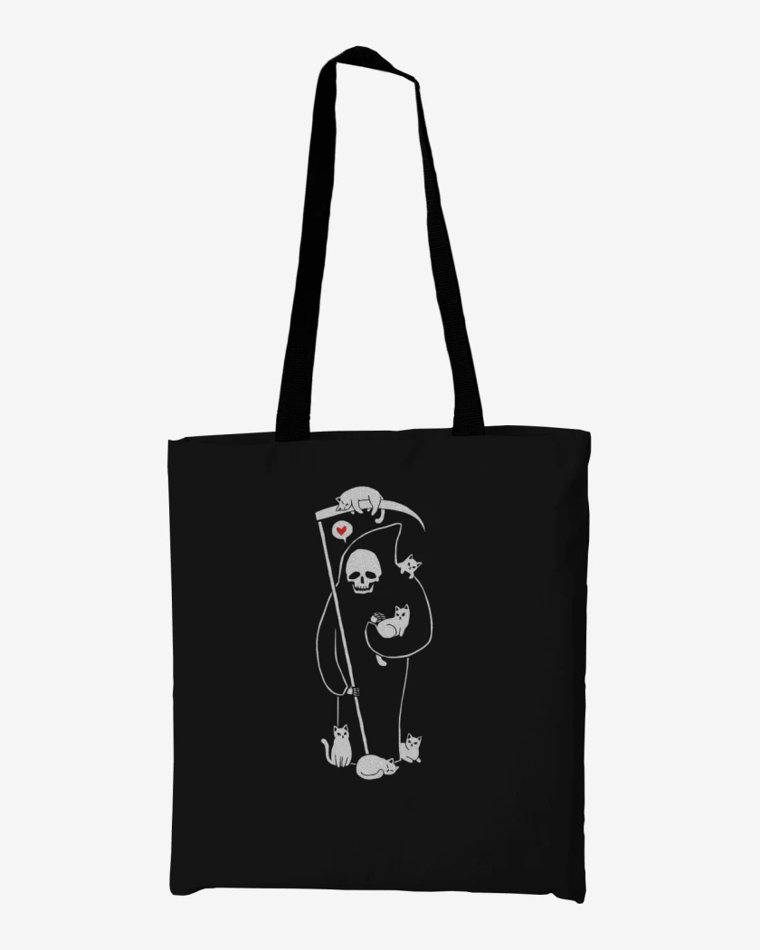 Totebag Gatito de la muerte 03