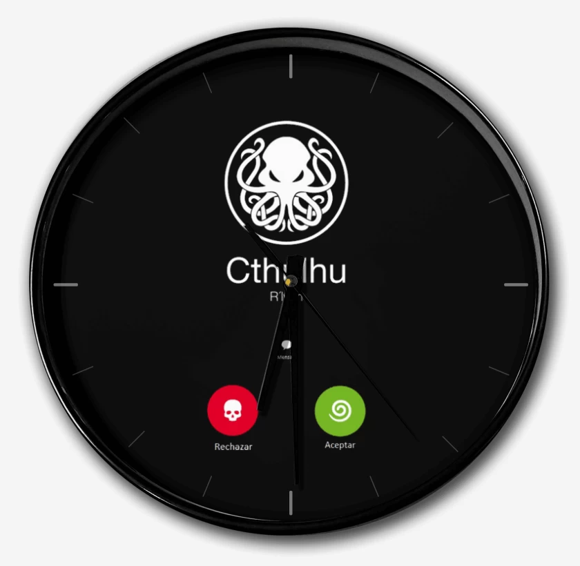 Reloj Negro de La llamada de cthulhu