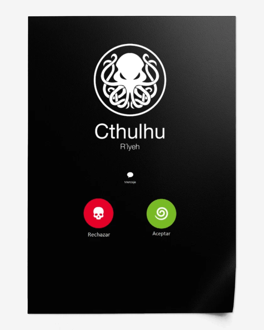 Print La llamada de cthulhu