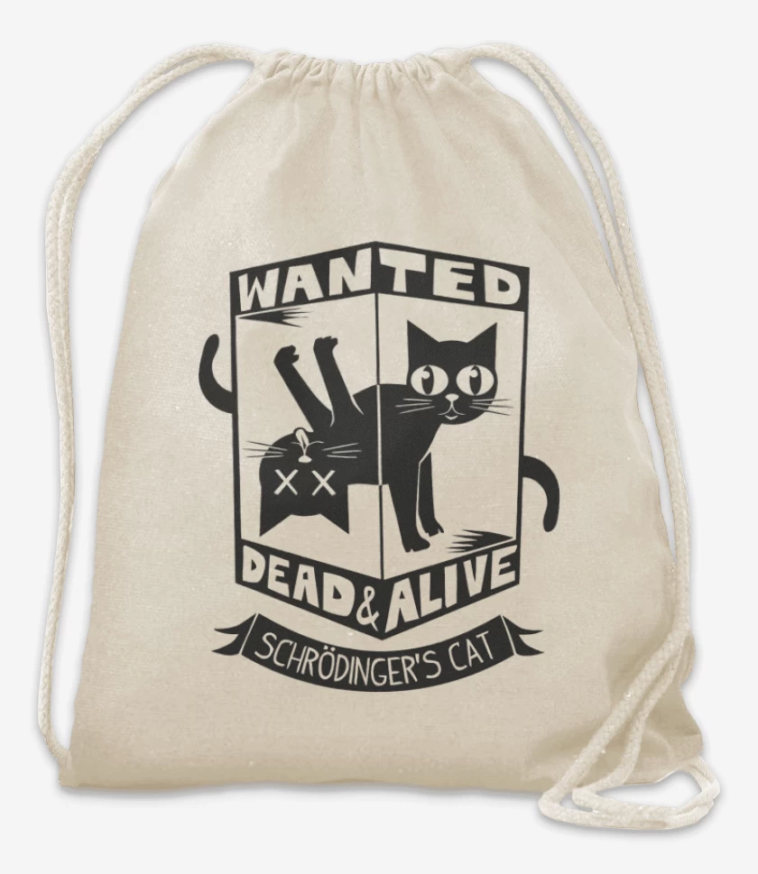 Mochila Blanco de Wanted cat
