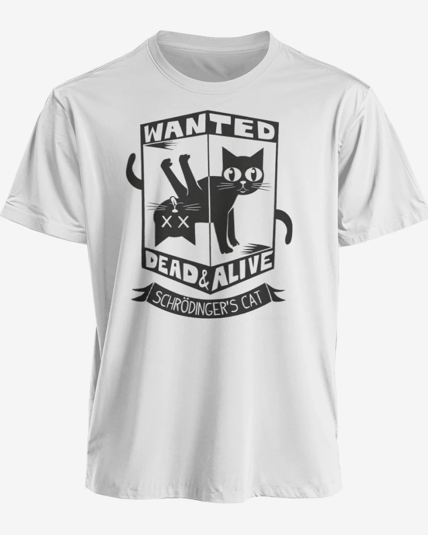 Polera premium Blanco de Wanted cat