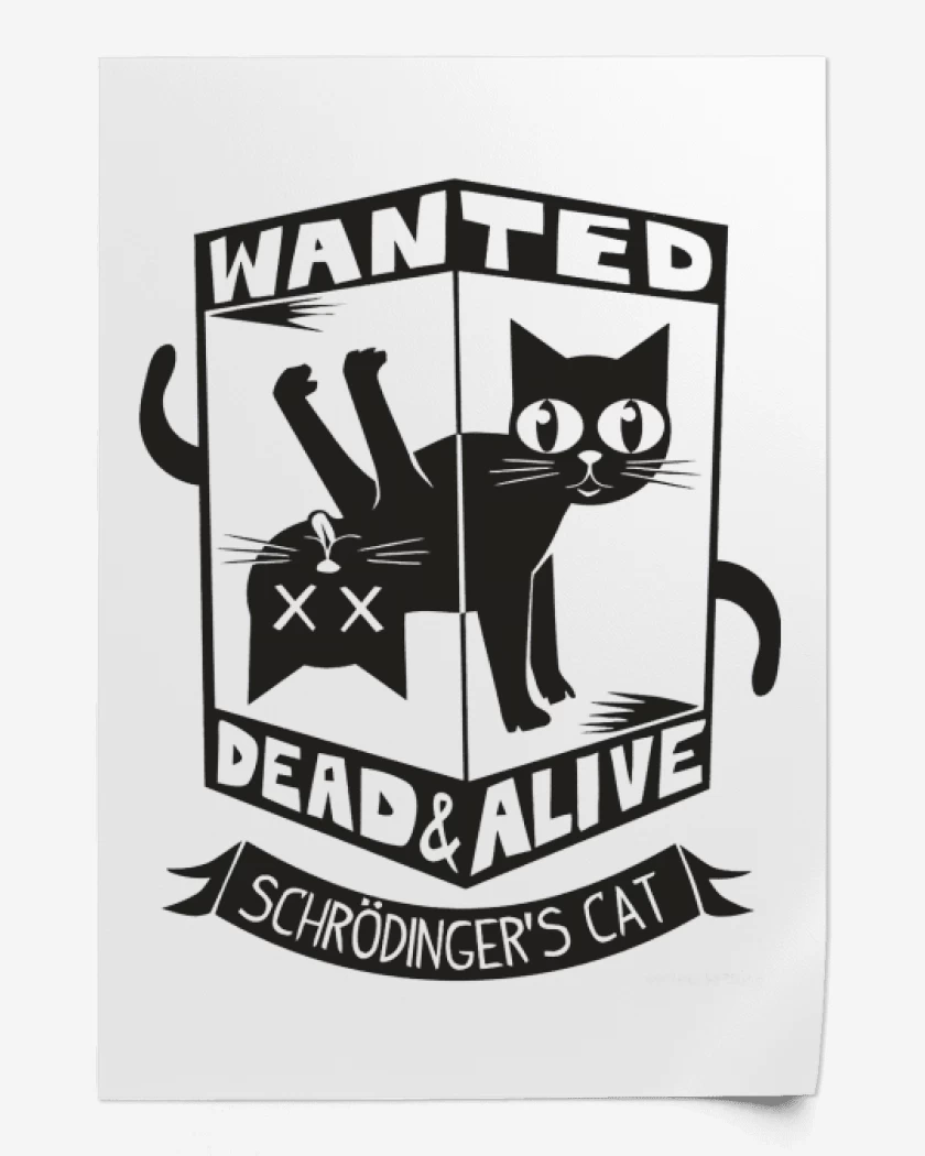 Print Blanco de Wanted cat