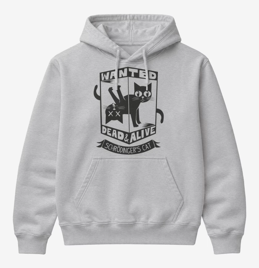 Poleron Canguro básico Gris Melange de Wanted cat
