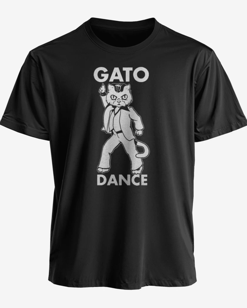 Polera premium Negro de gato dance