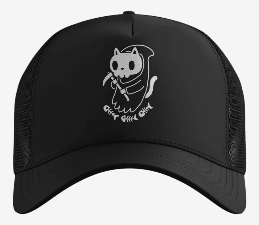Gorro gatito de la muerte 06