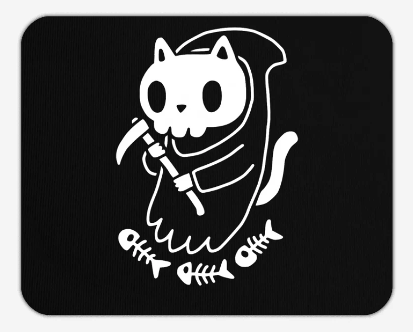 Mousepad gatito de la muerte 06