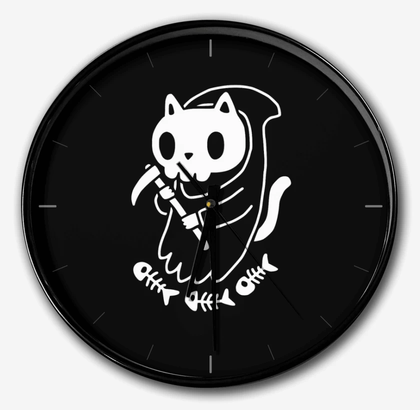 Reloj gatito de la muerte 06