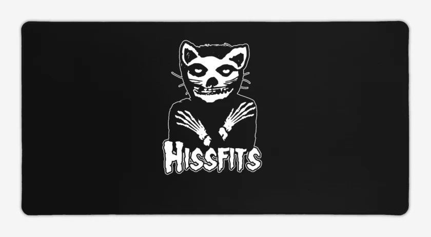 Mouse pad Gamer Negro de gato misftis