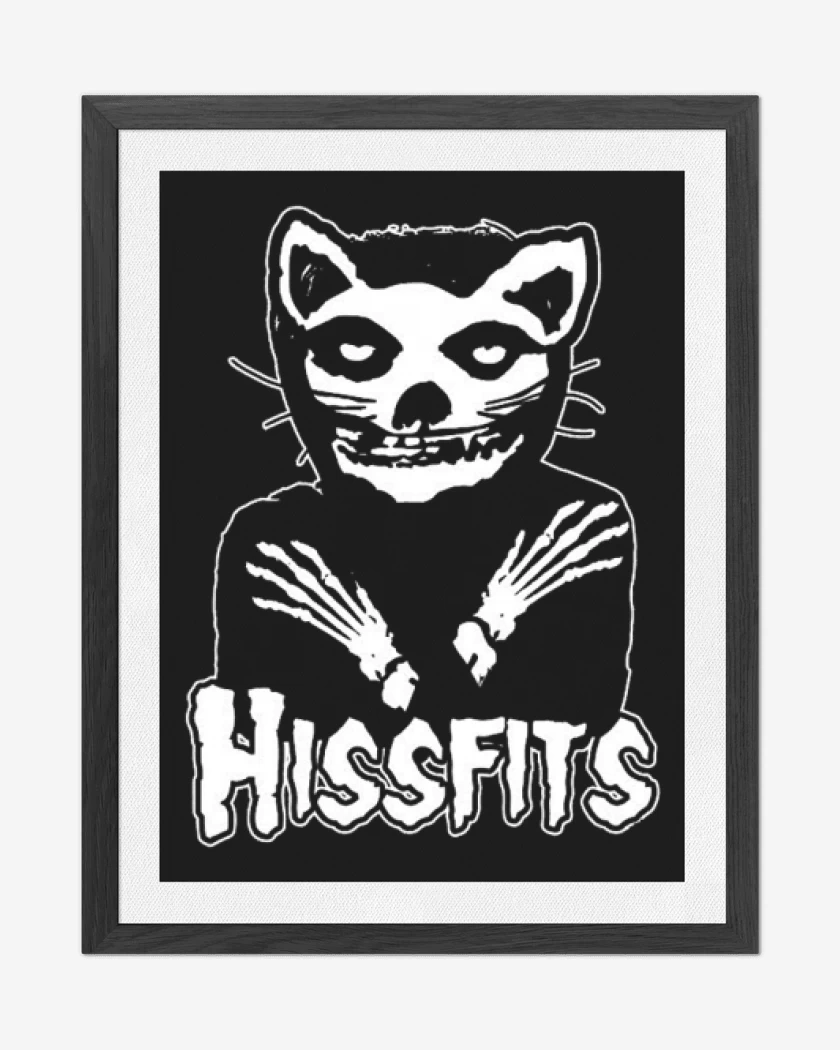 Cuadro decorativo Negro de gato misftis