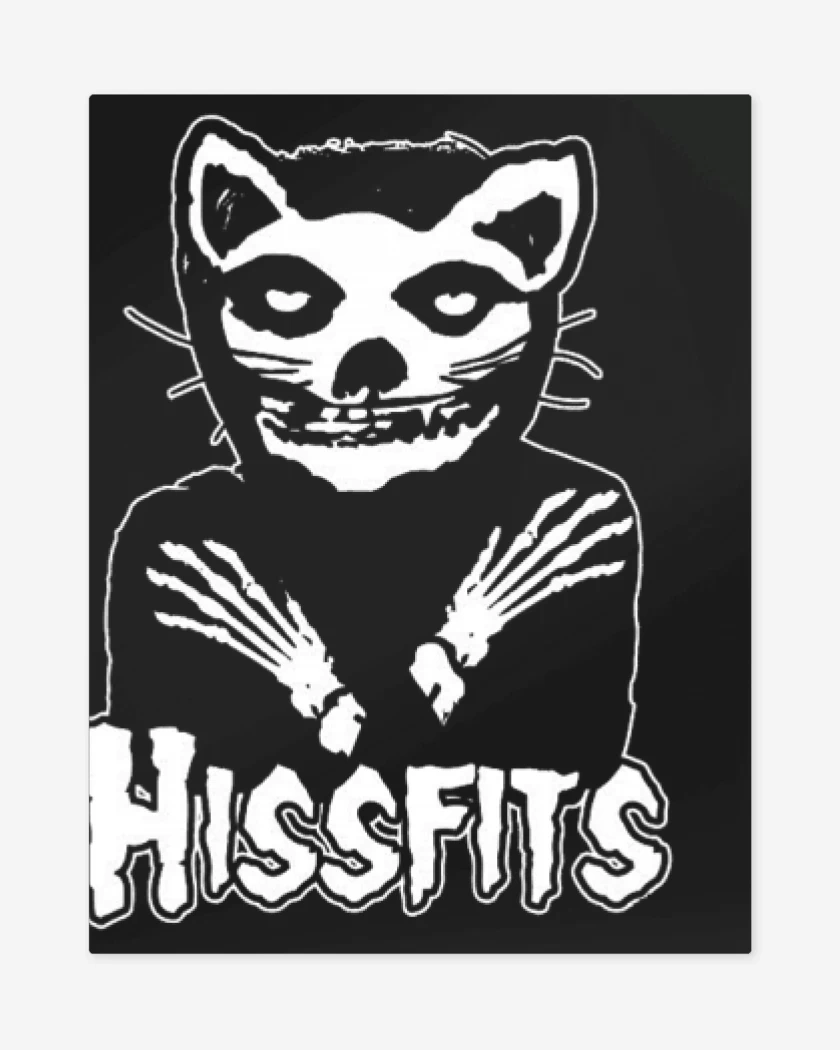 Print metalico Negro de gato misftis