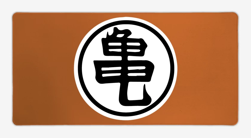 Mouse pad Gamer Naranjo de Kanji