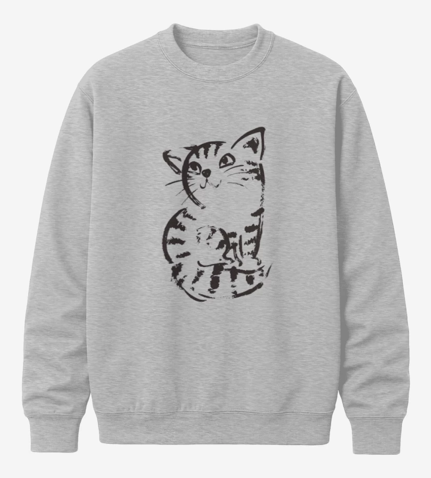 Poleron polo Gris Melange de Tigersito