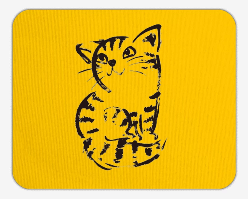 Mousepad Amarillo de Tigersito