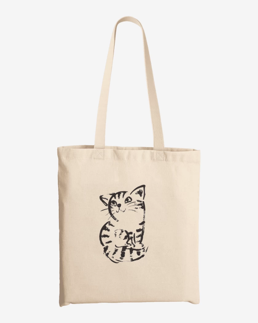Totebag Blanco de Tigersito