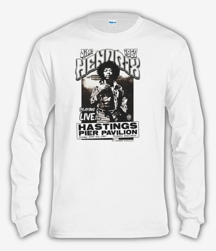 Polera manga larga Blanco de Hendrix 2 