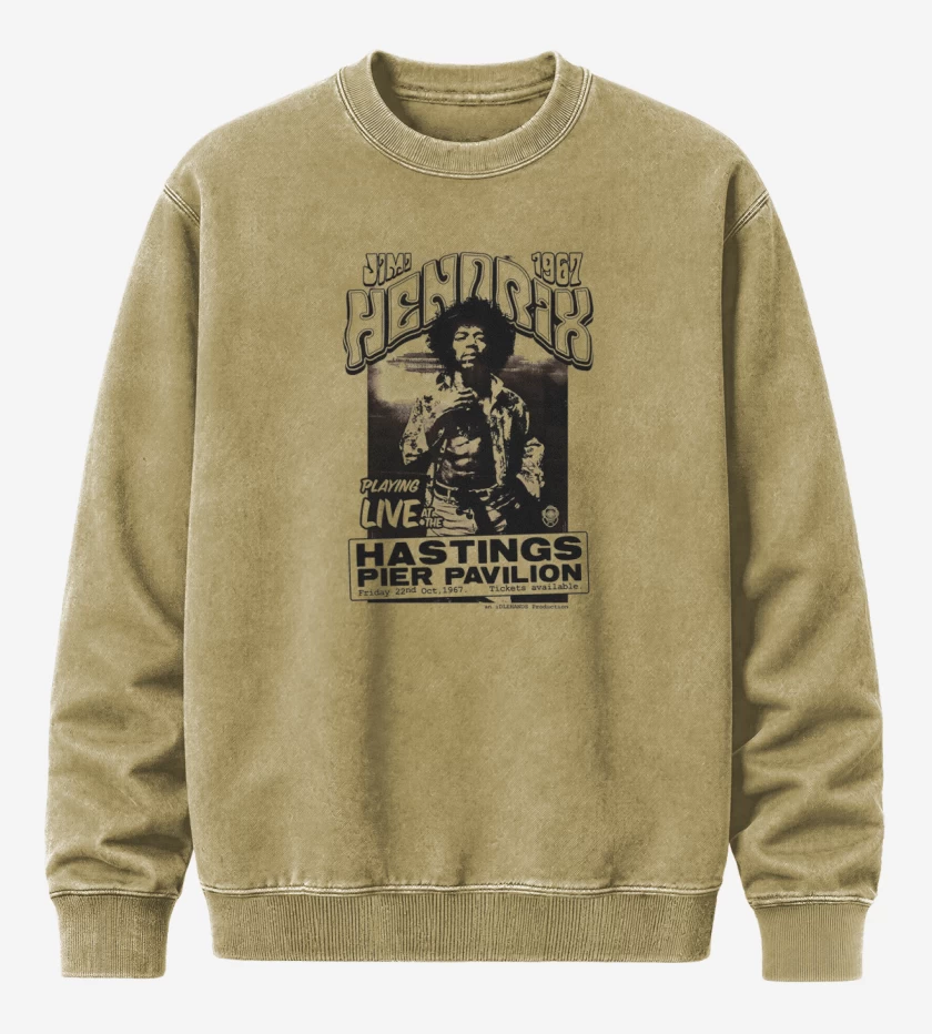 Poleron Polo Acid Wash Beige de Hendrix 2 