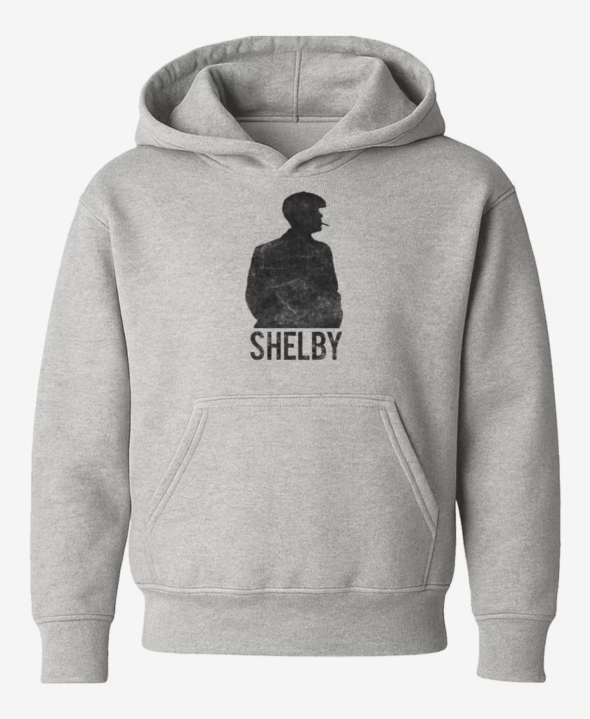 Poleron de niño Gris Melange de Shelby Peaky Blinders