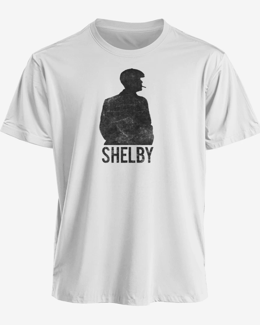 Polera premium Blanco de Shelby Peaky Blinders