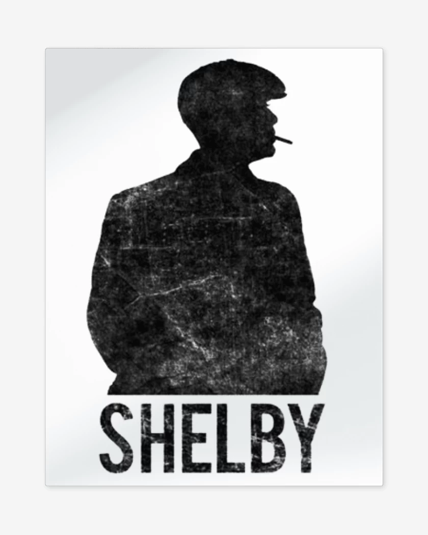 Print metalico Shelby Peaky Blinders