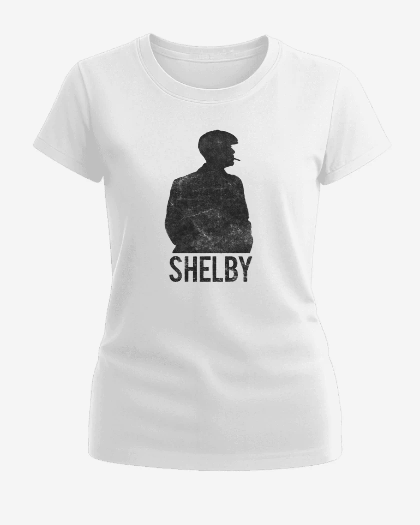 Polera de Mujer Blanco de Shelby Peaky Blinders