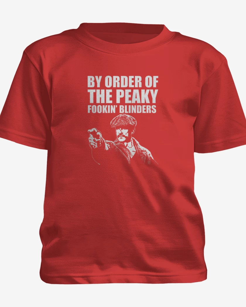 Polera de niño Rojo de By order of the peaky blinders