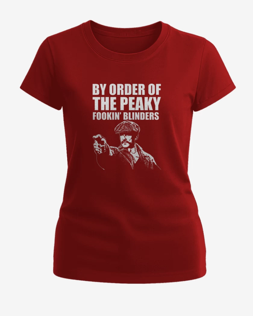 Polera de Mujer Rojo de By order of the peaky blinders