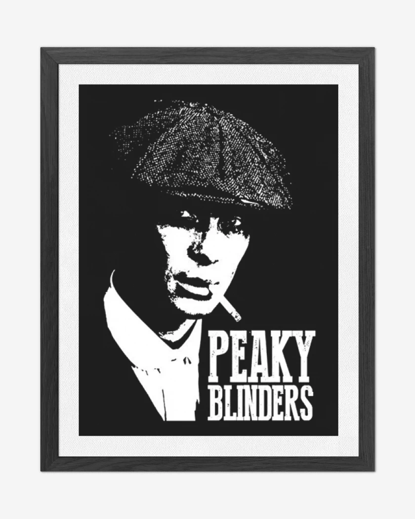 Cuadro decorativo Negro de Peaky blinders