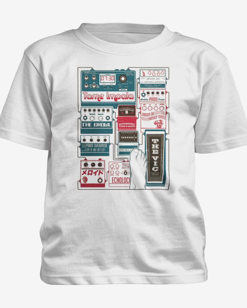 Polera de niño Blanco de Tame Impala 2