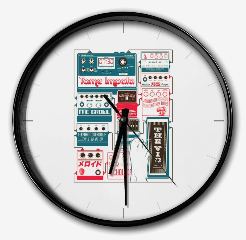 Reloj Blanco de Tame Impala 2