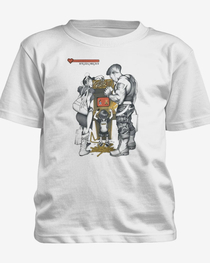 Polera de niño Street Fighter kid 