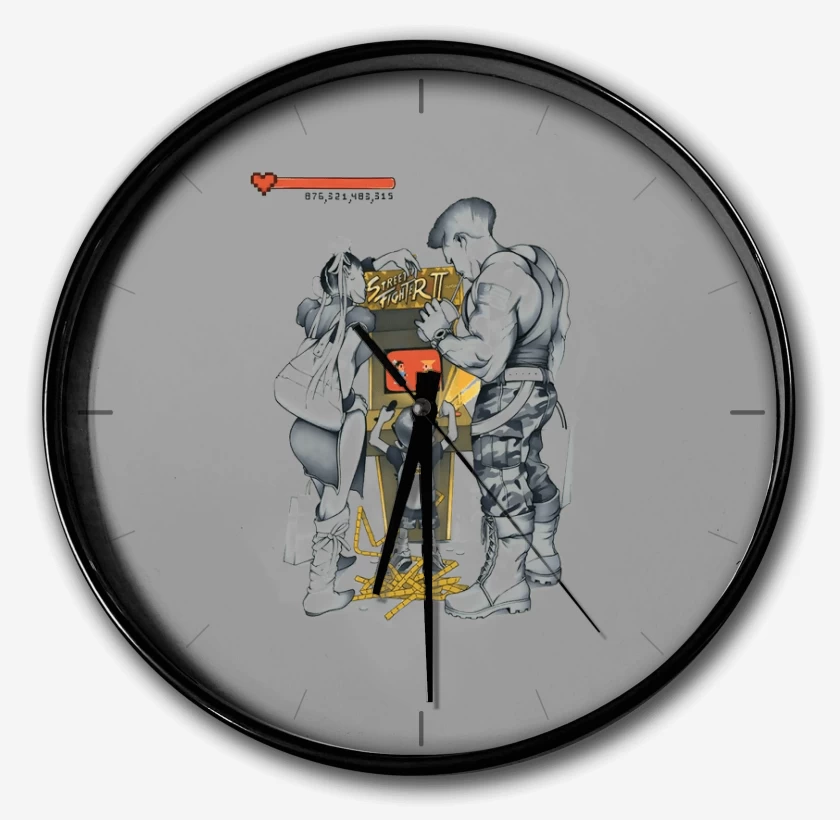 Reloj Gris Melange de Street Fighter kid 