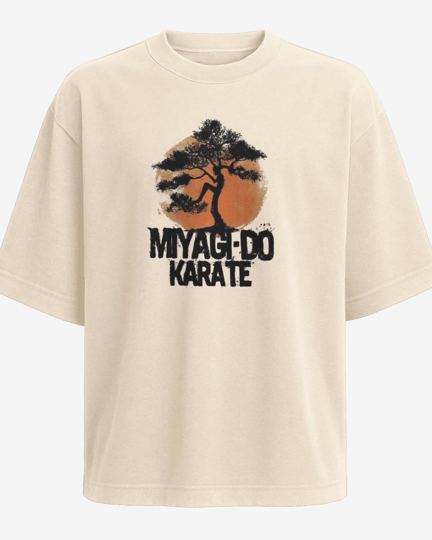 Polera Oversize Beige de MIYAGI DO KARATE 