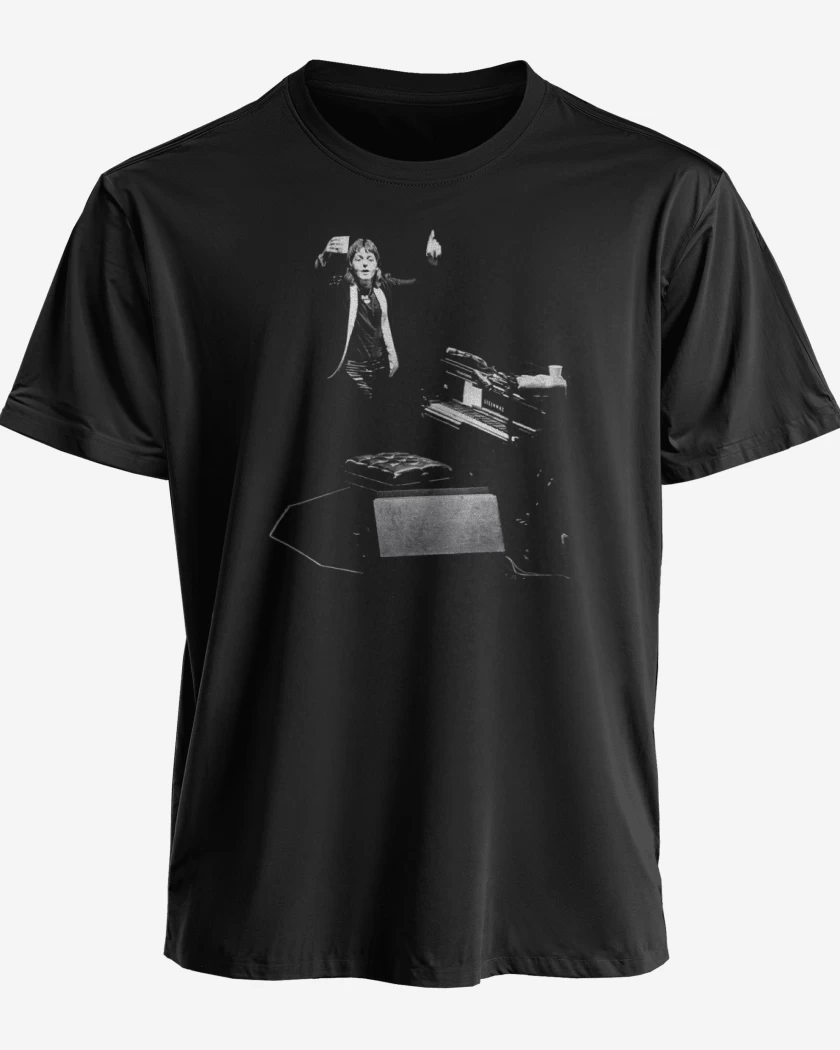 Polera premium Negro de Paul piano 