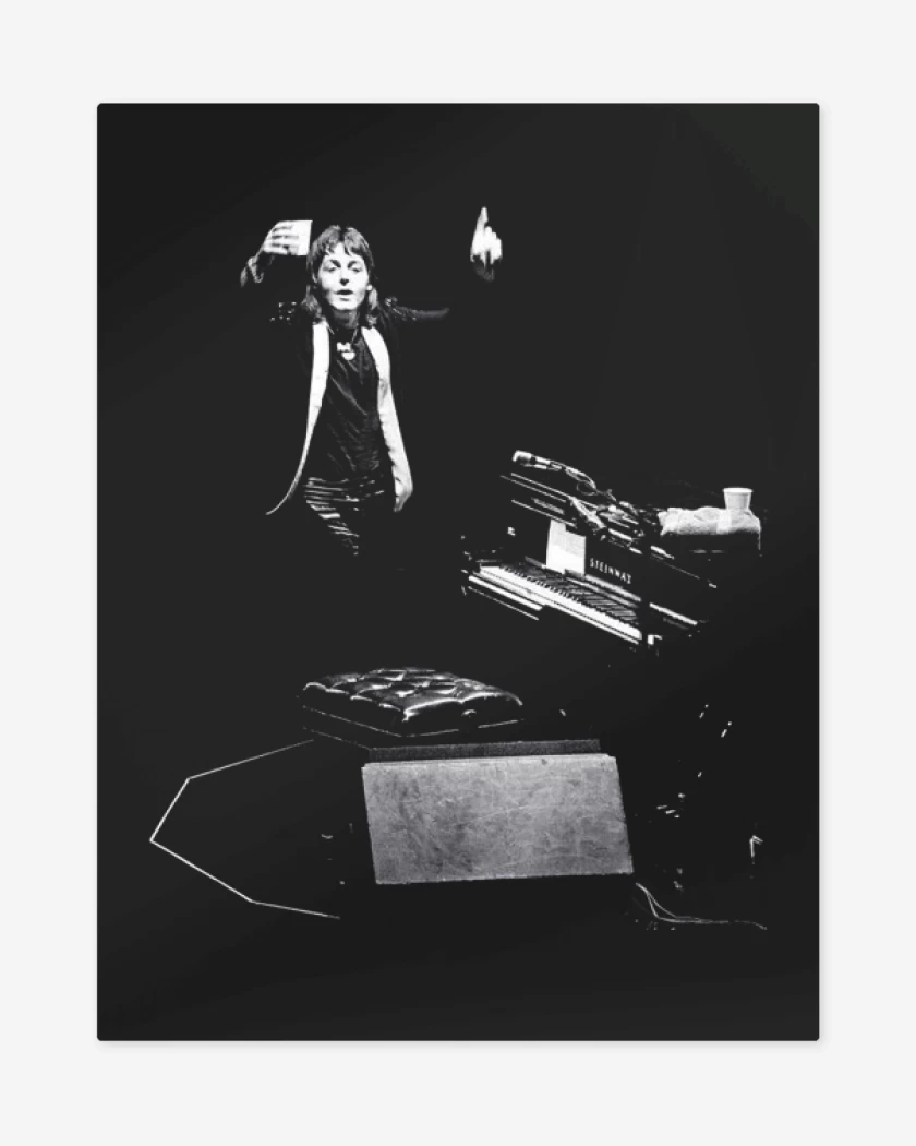 Print metalico Negro de Paul piano 