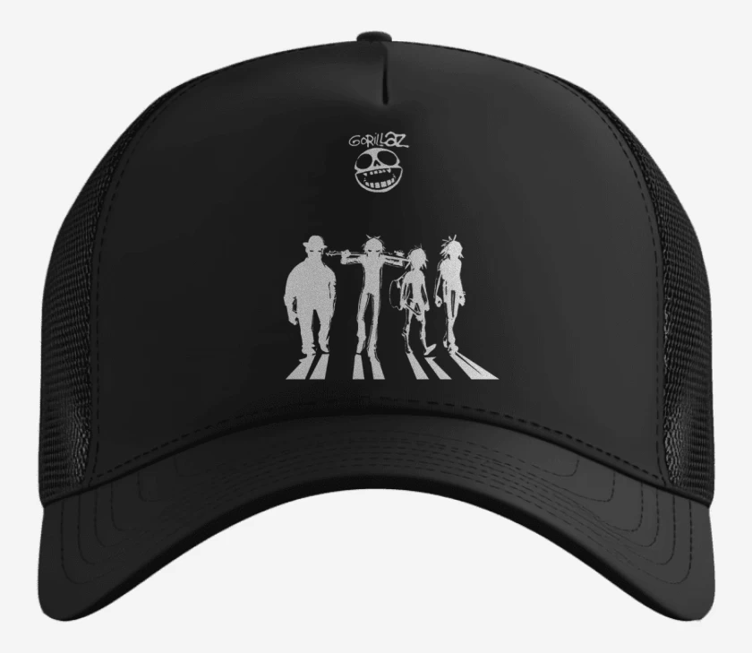 Gorro Gorillaz naranja mecanica