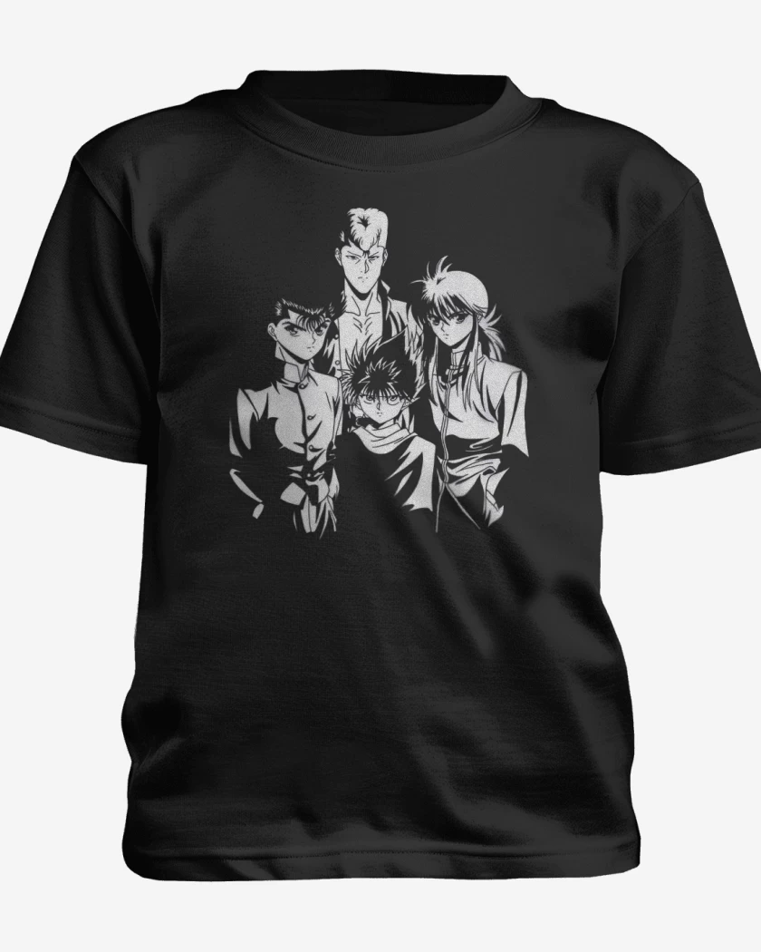 Polera de niño Negro de yuyu hakusho