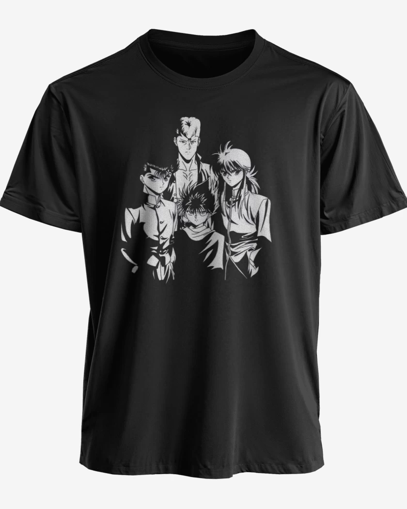 Polera premium Negro de yuyu hakusho