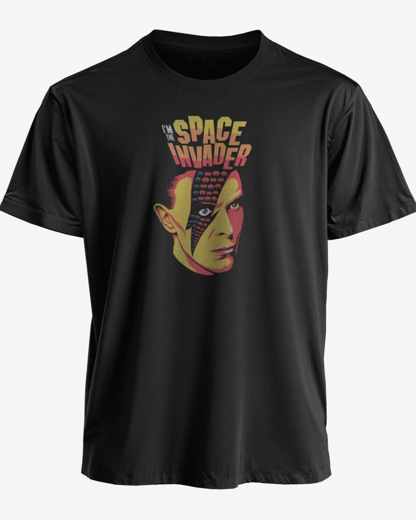 Polera Bowie Space Invader