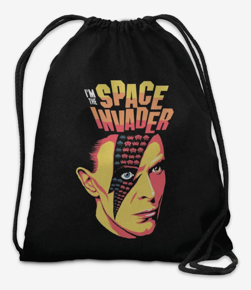 Mochila Bowie Space Invader