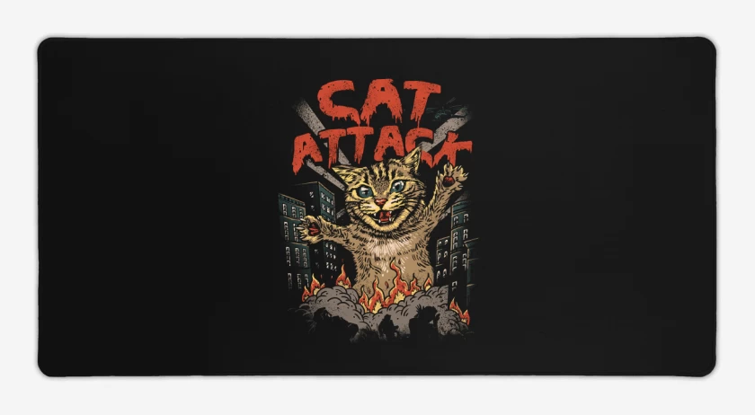 Mouse pad Gamer Cat Attack