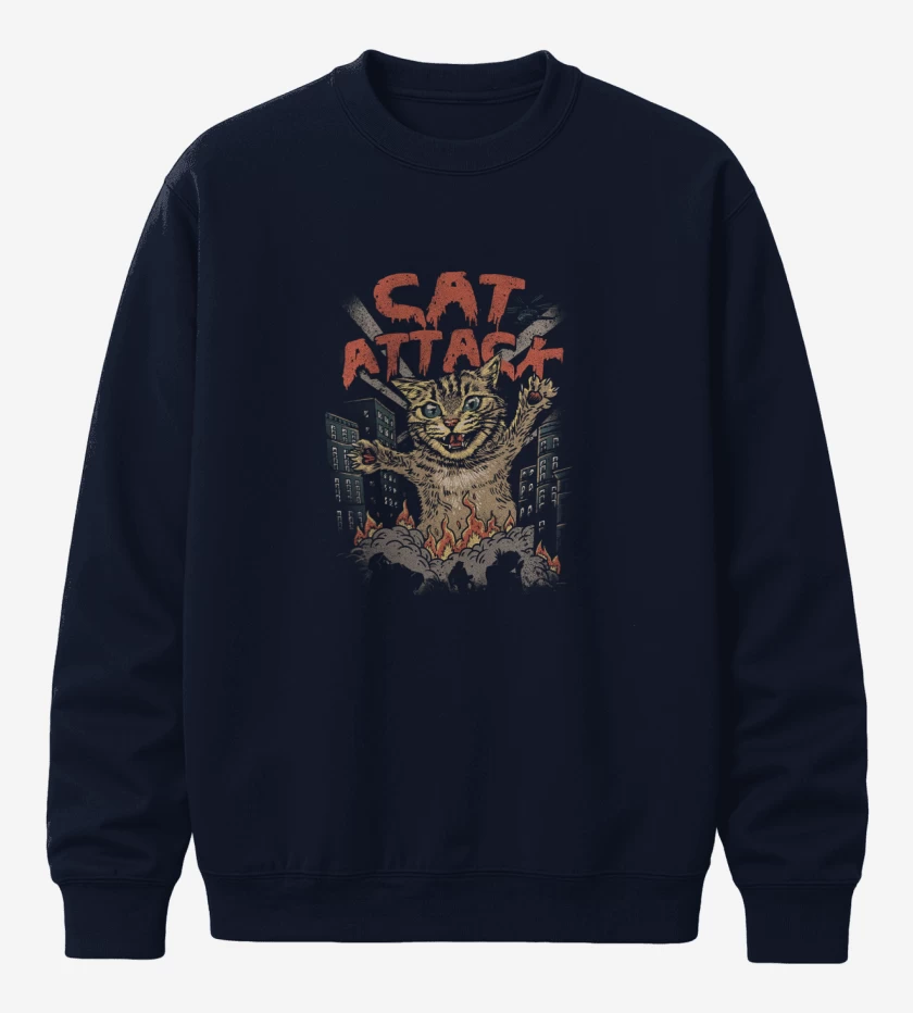 Poleron polo Cat Attack