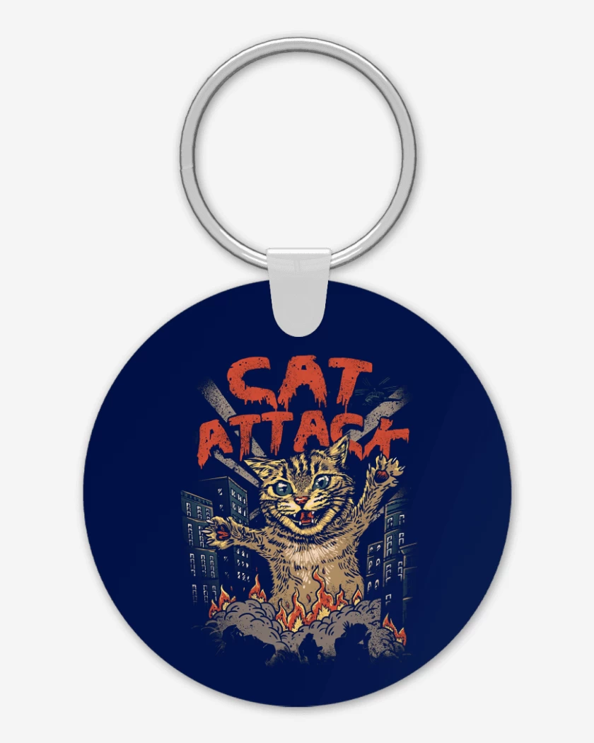 Llavero Cat Attack