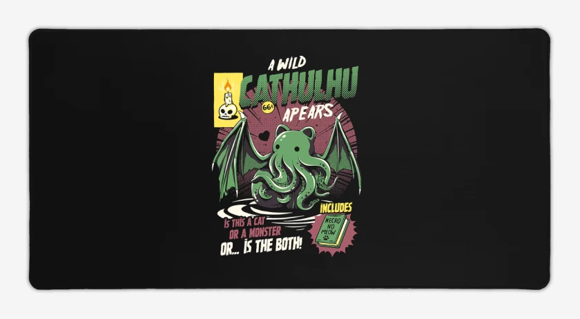 Mouse pad Gamer Cathulhu Wild